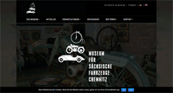 Desktop Screenshot of fahrzeugmuseum-chemnitz.de